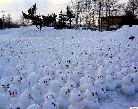 Army of Snow men